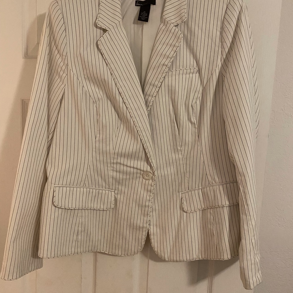 Pants suit pinstripes